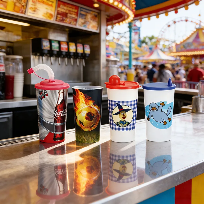 Пластиковый стаканчик для печати на 500 мл