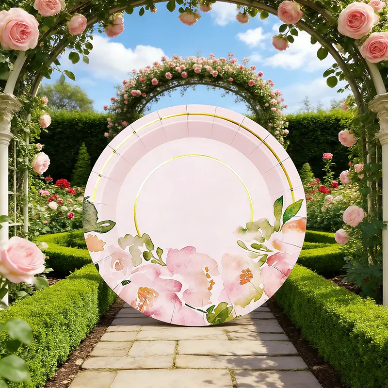 7inch Disposable Round Paper Plate